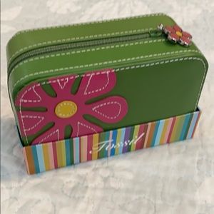 NWT Green Fossil Jewelry Box